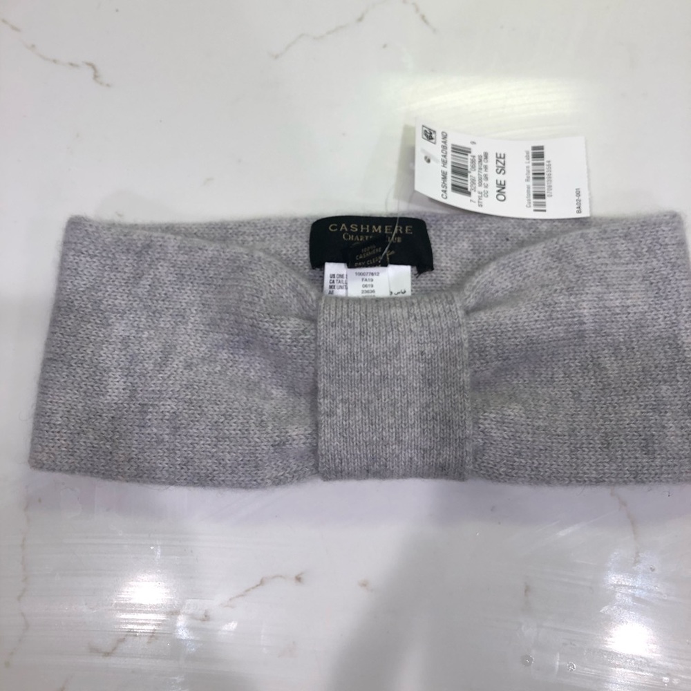 NWT Cashmere Headband